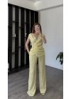 Sarı Hazel Toka Detaylı 2’li Takım