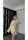Sarı Luffy Yumoş Kazak