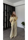 Sarı Solena Bağlamalı 2’li Takım