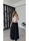 Siyah Anita Bohem Etek
