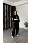 Siyah Chiara Blok Renkli Triko Takım