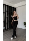 Siyah Femma Çizgili 2’li Takım
