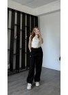 Siyah Mat Basic Eşofman Altı