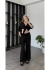 Siyah Solena Bağlamalı 2’li Takım