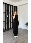 Siyah Venna Asimetrik Kesimli Sandy 2’li Takım