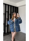 Tasarım Oversize Denim Ceket