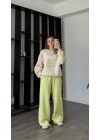 Yeşil Bloom Oversize Eşofman Takımı