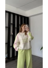 Yeşil Bloom Oversize Eşofman Takımı