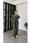 Yeşil Novia Bağcık Detay 2’li Takım