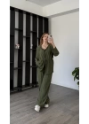 Yeşil Novia Bağcık Detay 2’li Takım