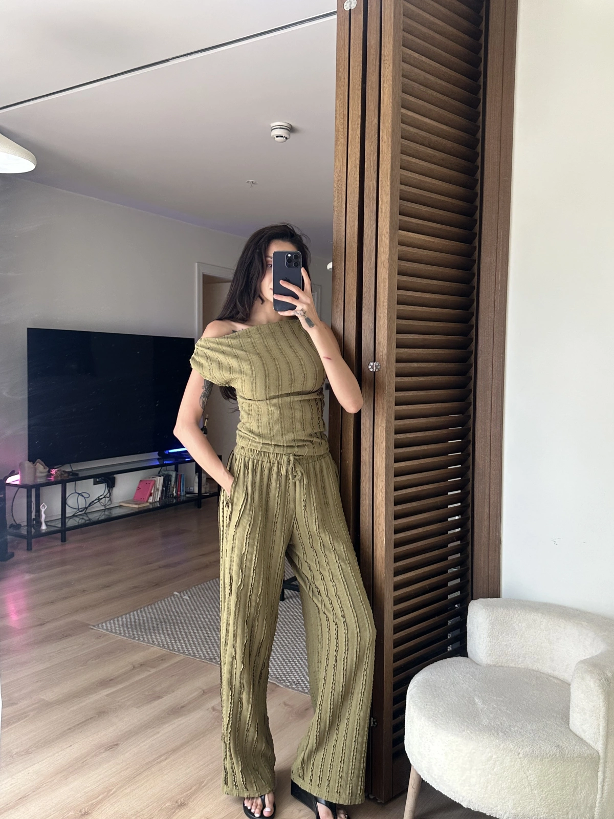 Moss Dokulu Takım Haki