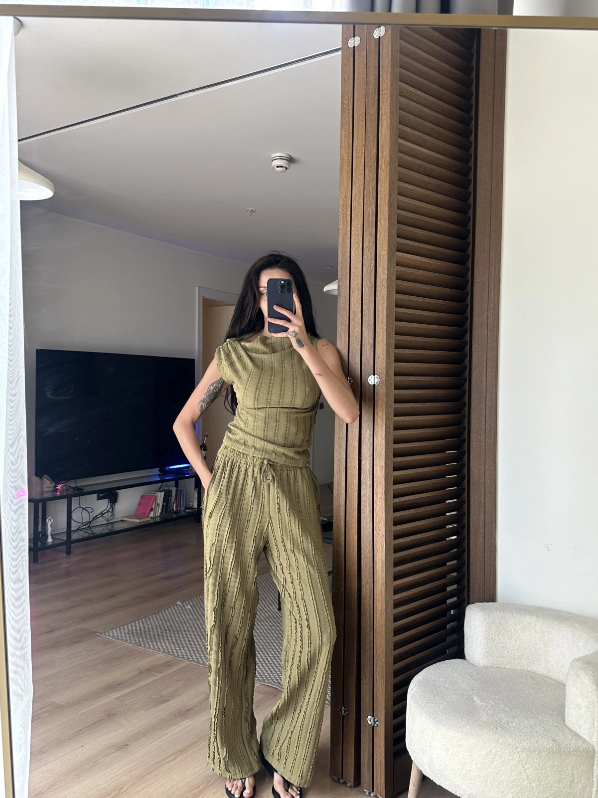 Moss Dokulu Takım Haki