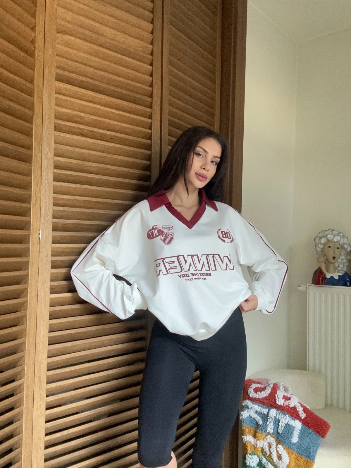 Winner Polo Sweatshirt