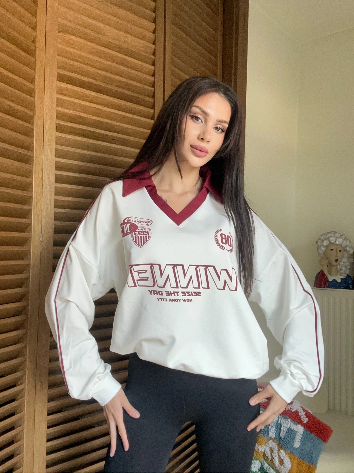 Winner Polo Sweatshirt