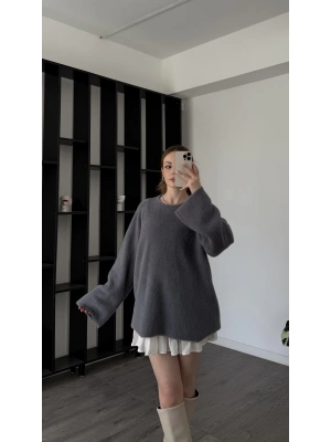 Antrasit Luffy Yumoş Kazak