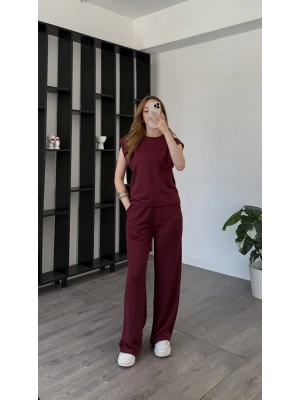 Bordo Camilla Basic 2’li Takım