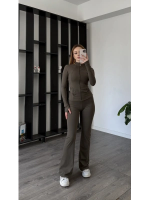 Haki Rita Comfortlux Likralı Takım