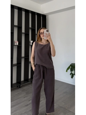 Kahve Mosy Tensel Eskitme 2’li Takım