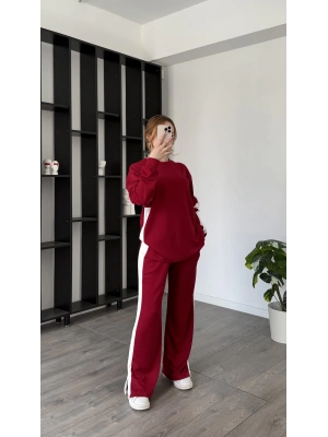 Kırmızı Aliser Şeritli Orjinal Marka Takım