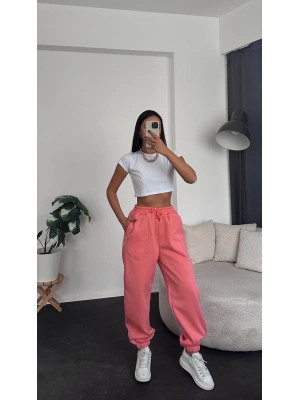 Somon Yüksek Bel Jogger Eşofman Altı