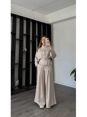 Krem Dylan Tasarım 2’li Takım