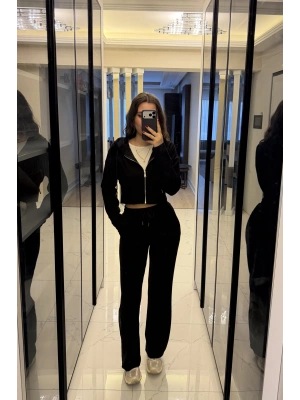 Siyah Selanik Hırkalı Takım