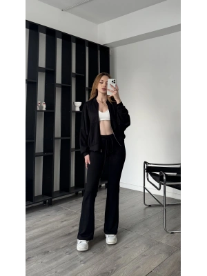 Siyah Zr Muadil İnterlok Takım