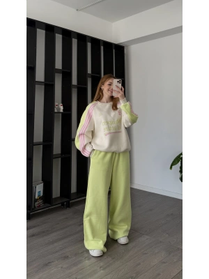 Yeşil Bloom Oversize Eşofman Takımı