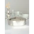 BAKIR PİLAV TENCERESİ 28 CM GÜMÜŞ RENK