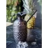 BAKIR KOKTEYL BARDAĞI ANANAS MODEL OKSİTLİ RENK