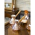 BAKIR CEZVE MODERN OVAL DİLİMLİ MODEL 4 KİŞİLİK