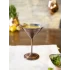 Bakır Kadeh Martini Düz Model Oksit Renk