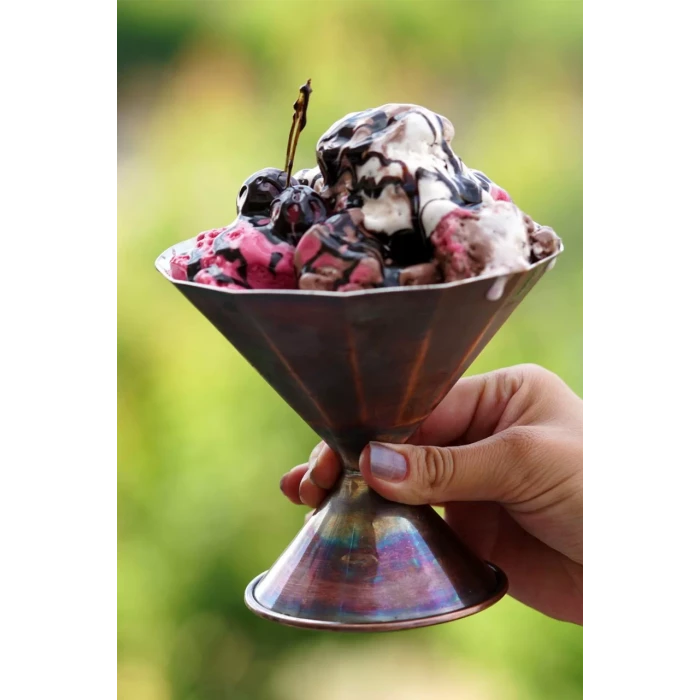 BAKIR DONDURMALIK DİLİMLİ MODEL OKSİTLİ RENK