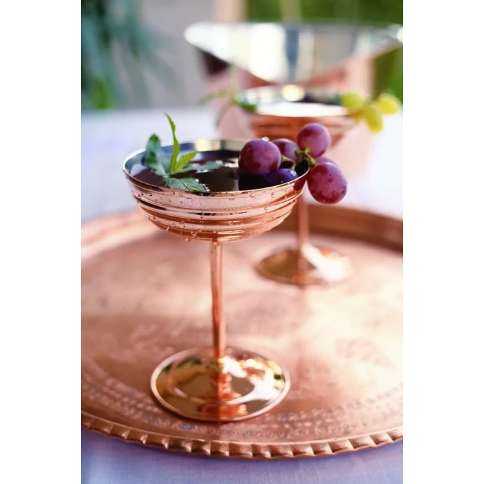 BAKIR KADEH DİLİMLİ MODEL BAKIR RENK