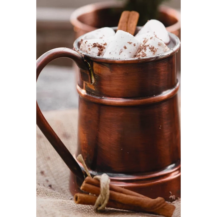 BAKIR KUPA BARDAK VARİL MODEL OKSİTLİ RENK