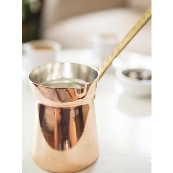 BAKIR CEZVE MODERN MODEL (4 KİŞİLİK)