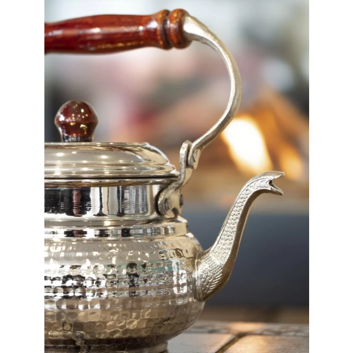 BAKIR DEMLİK İTALYAN MODEL GÜMÜŞ RENK