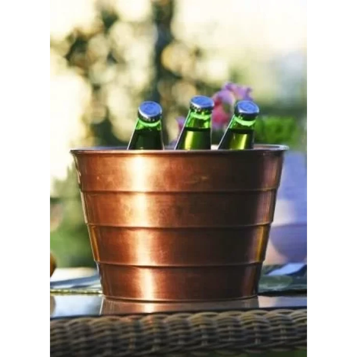 BAKIR BUZ KOVASI DİLİMLİ MODEL OKSİTLİ RENK