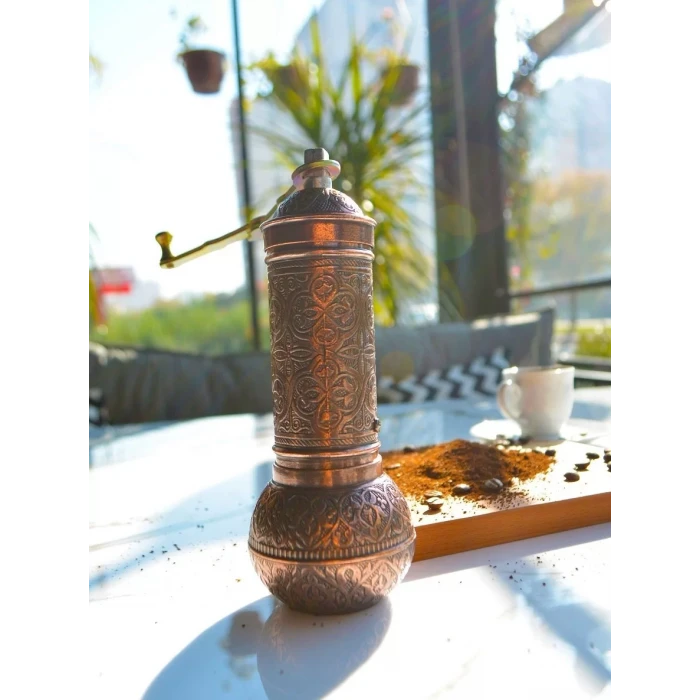 Nostaljik Kahve & Karabiber Değirmeni Oval Hazneli