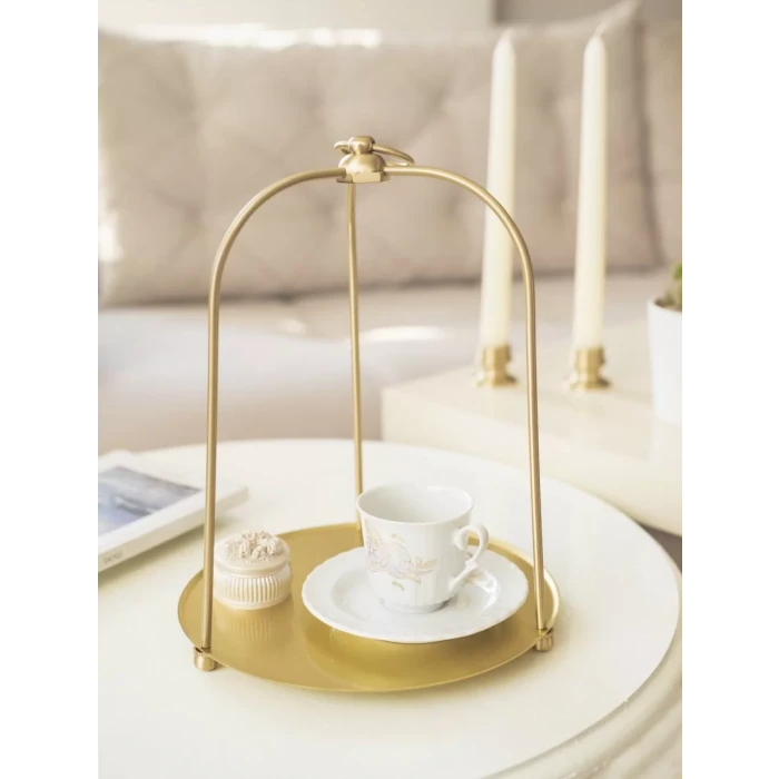 PİRİNÇ KULPLU TEPSİ