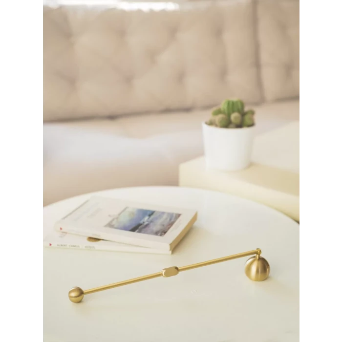 PİRİNÇ MODERN MUM SÖNDÜRÜCÜ