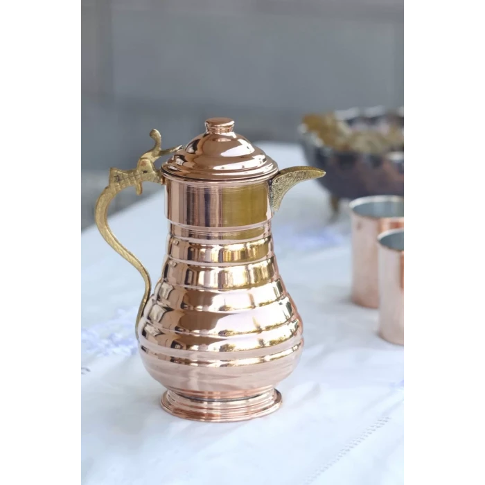 BAKIR SÜRAHİ DİLİMLİ MODEL BAKIR RENK