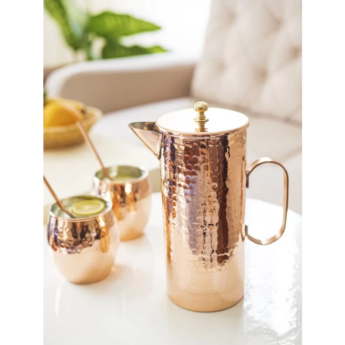 BAKIR SÜRAHİ SİLİNDİR ÇEKİÇ DÖVME MODEL