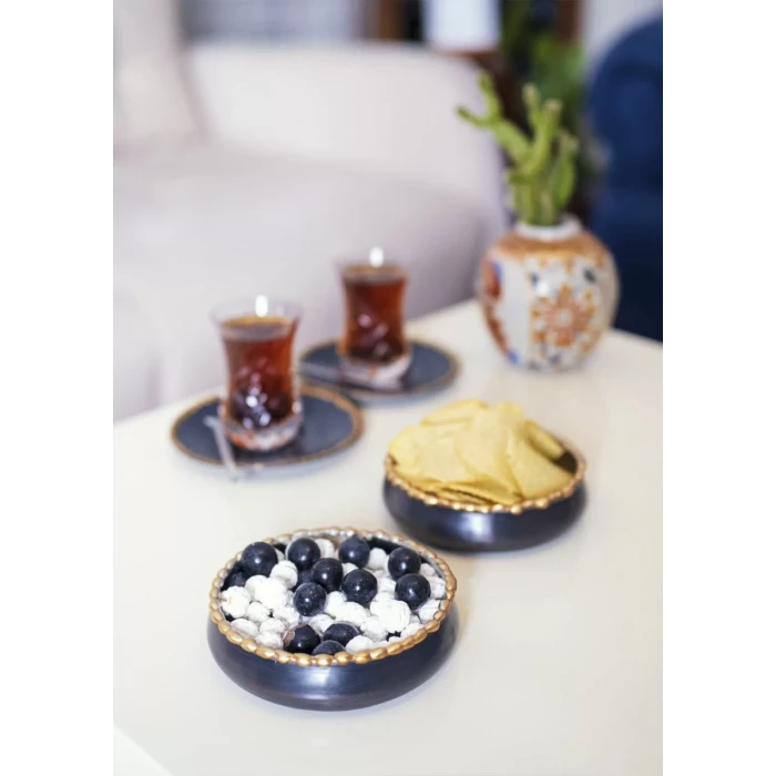 BAKIR ÇEREZLİK GOLD ERİTME DETAYLI 2Lİ