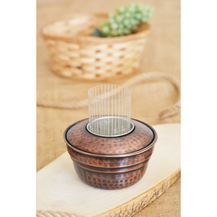 Bakır Ehlikeyf Kapaklı Oksit Renk