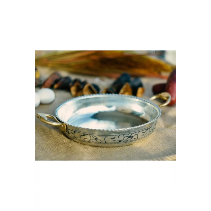 BAKIR TAVA OYMA NAKIŞLI FIRFIRLI MODEL 17 CM