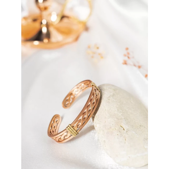 Bakır Bileklik Robinia