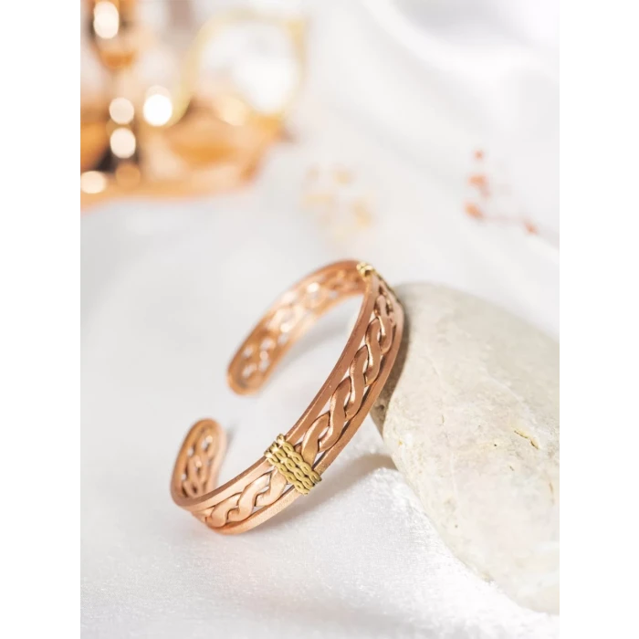 Bakır Bileklik Robinia