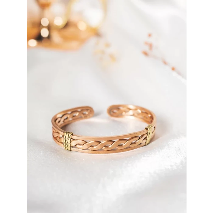 Bakır Bileklik Robinia