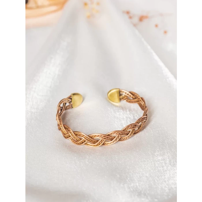 Bakır Bileklik Tilia Mat Bakır Renk